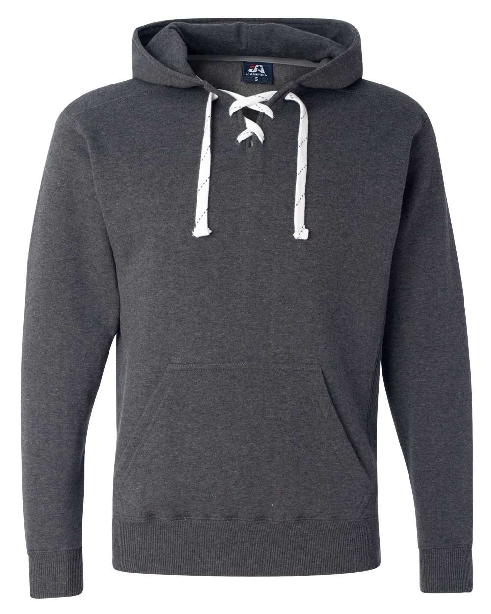 J. America-8830-Sport Lace Hooded Sweatshirt - Image 14