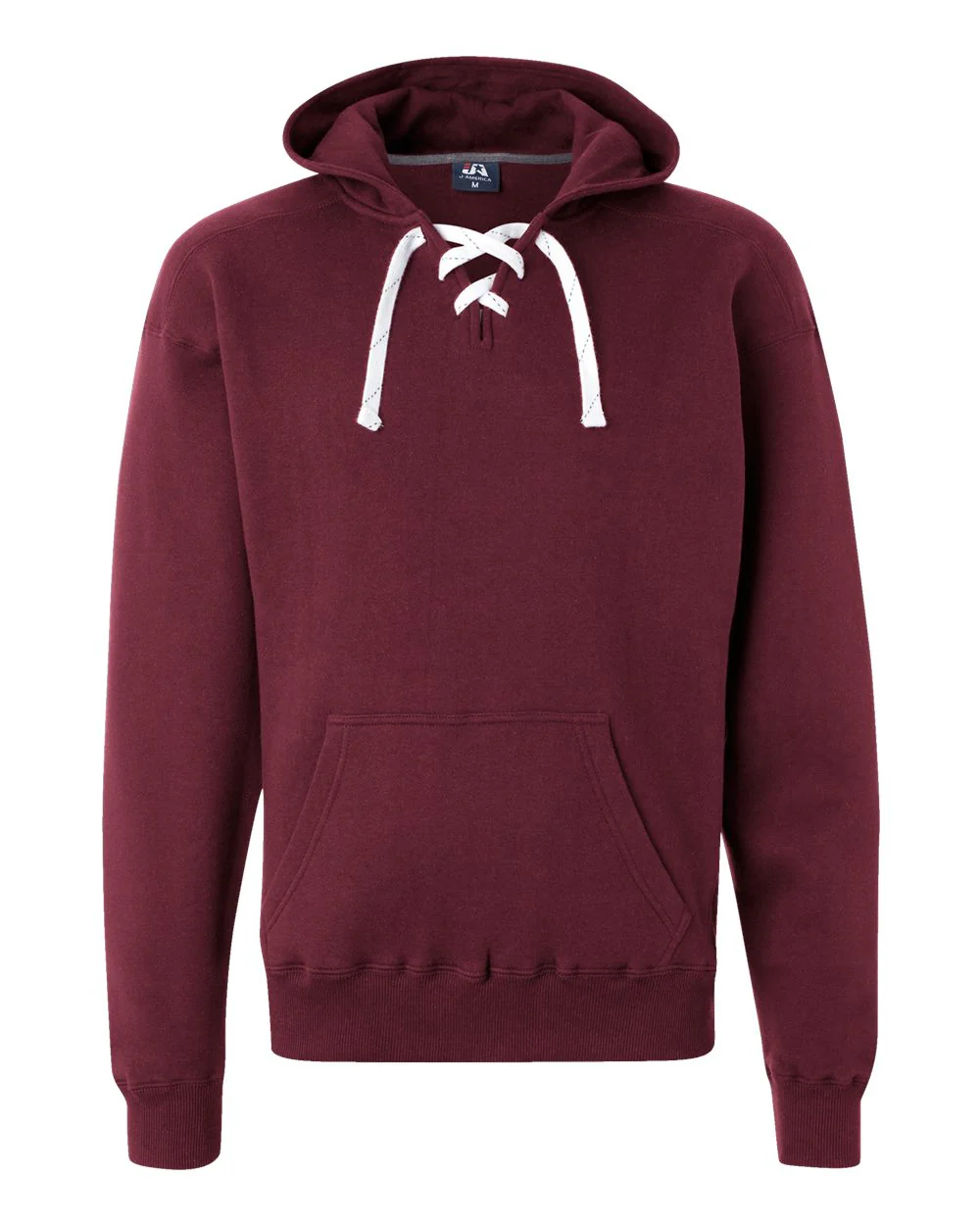 J. America-8830-Sport Lace Hooded Sweatshirt - Image 26