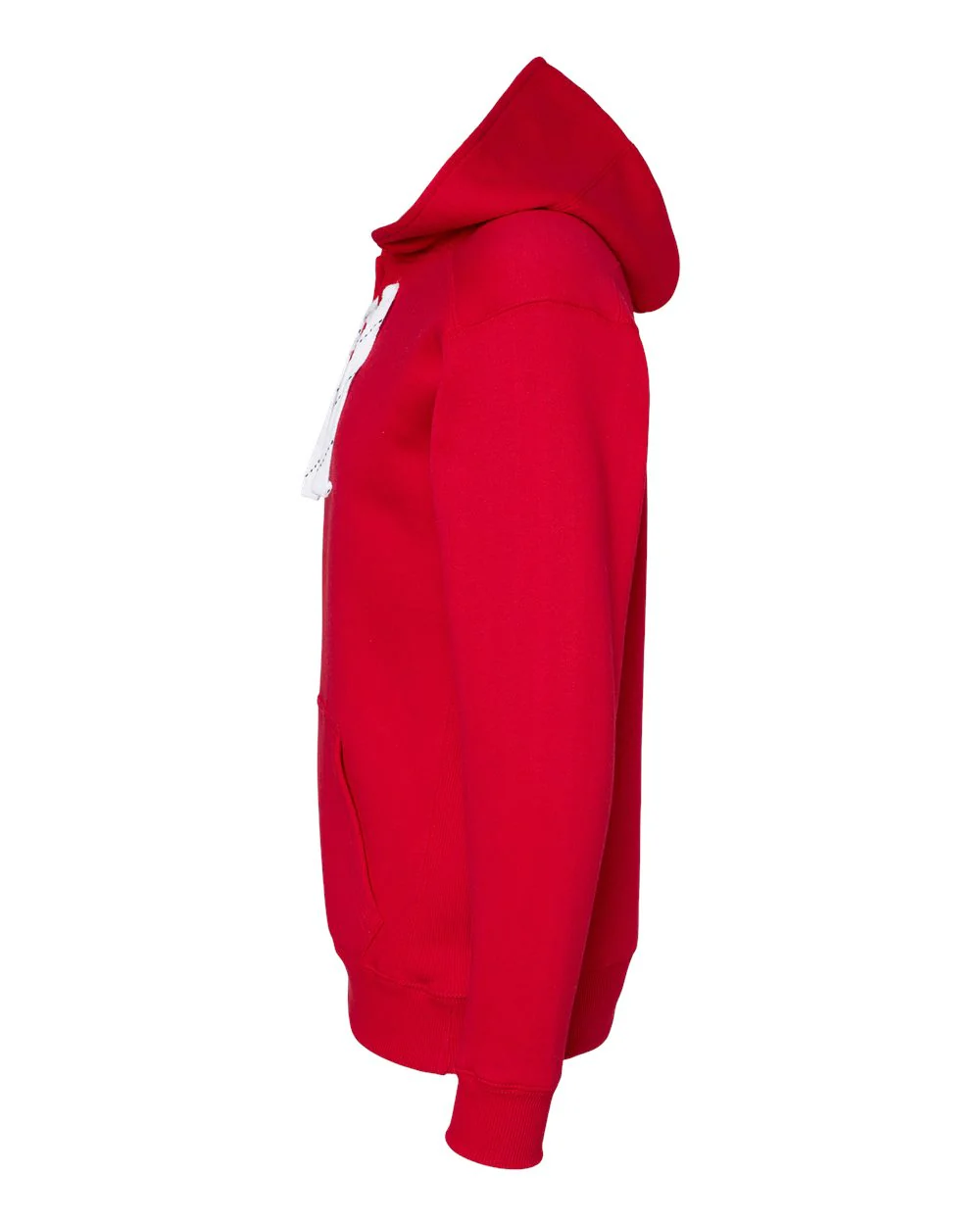 J. America-8830-Sport Lace Hooded Sweatshirt - Image 42