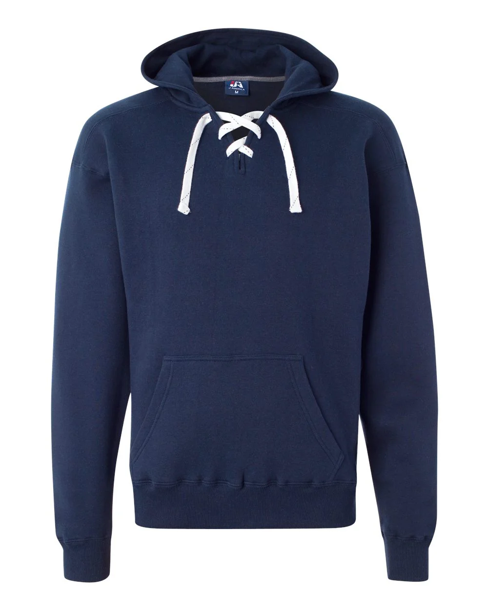 J. America-8830-Sport Lace Hooded Sweatshirt - Image 52