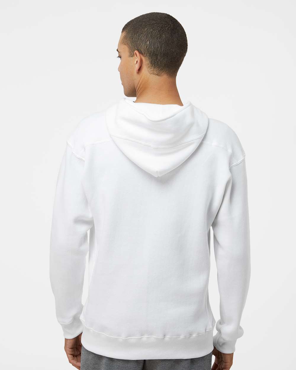 J. America-8830-Sport Lace Hooded Sweatshirt - Image 63