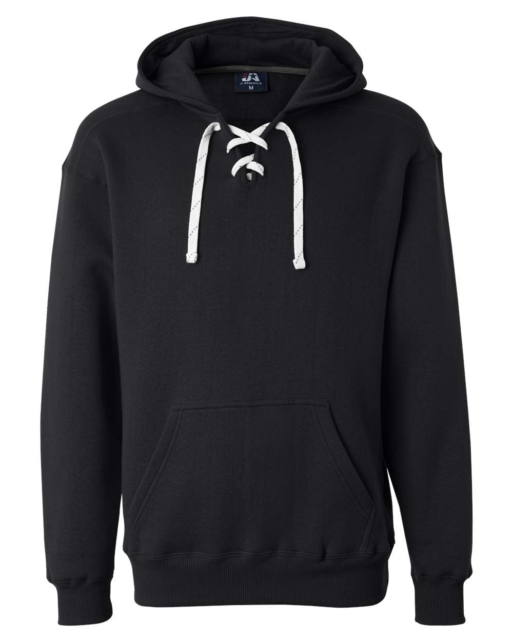 J. America-8830-Sport Lace Hooded Sweatshirt - Image 8