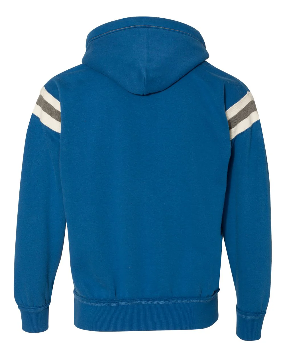 J. America-8847-Vintage Athletic Hooded Sweatshirt - Image 3