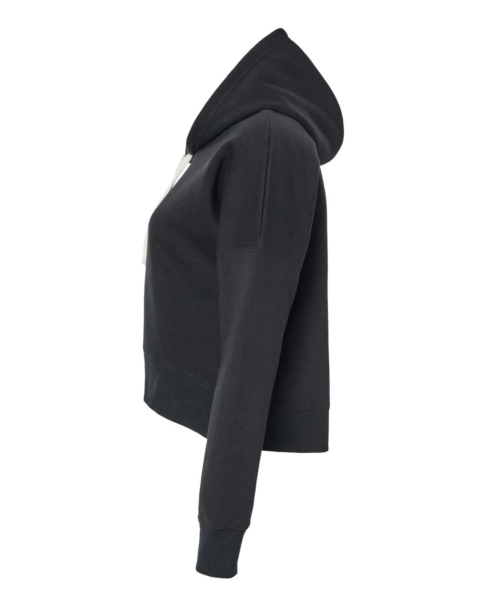 J. America-8853-Women's Crop Hooded Sweatshirt - Image 10