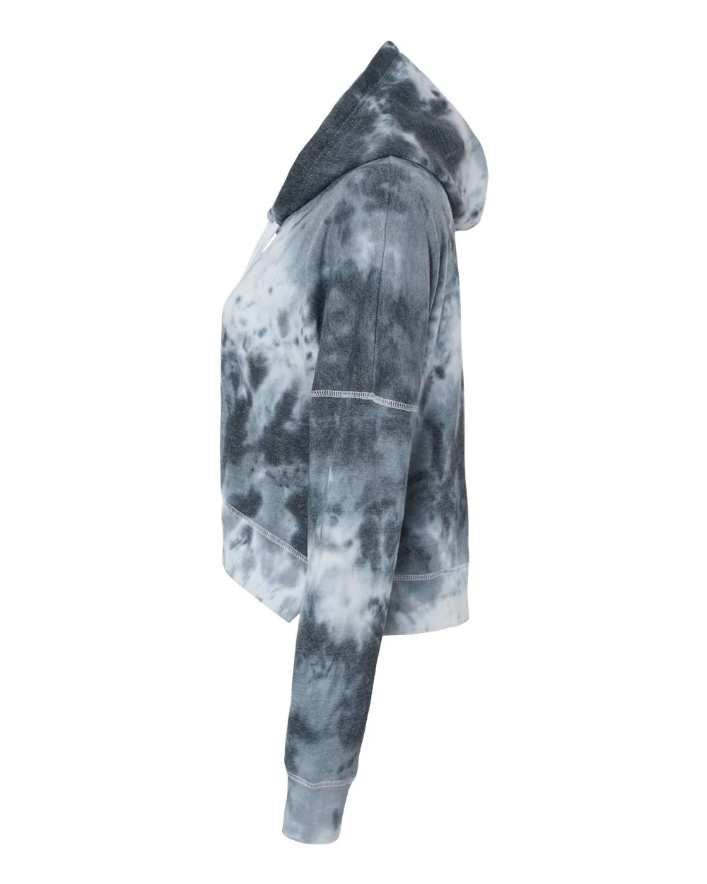 J. America-8853-Women's Crop Hooded Sweatshirt - Image 16