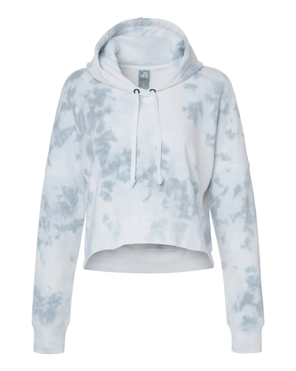 J. America-8853-Women's Crop Hooded Sweatshirt - Image 26