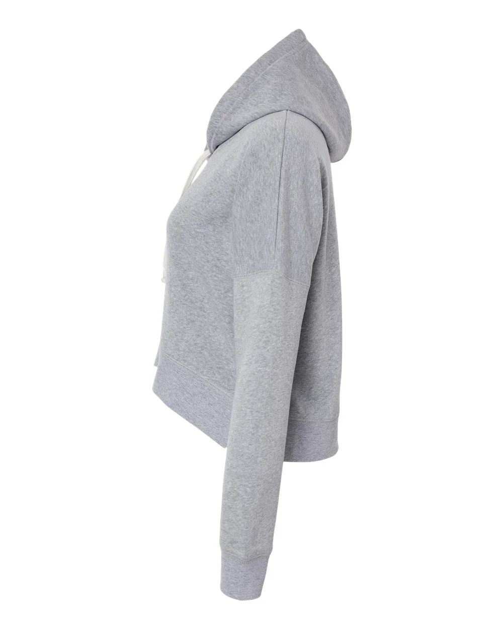 J. America-8853-Women's Crop Hooded Sweatshirt - Image 34