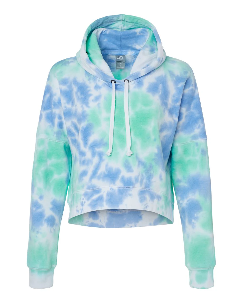 J. America-8853-Women's Crop Hooded Sweatshirt - Image 38