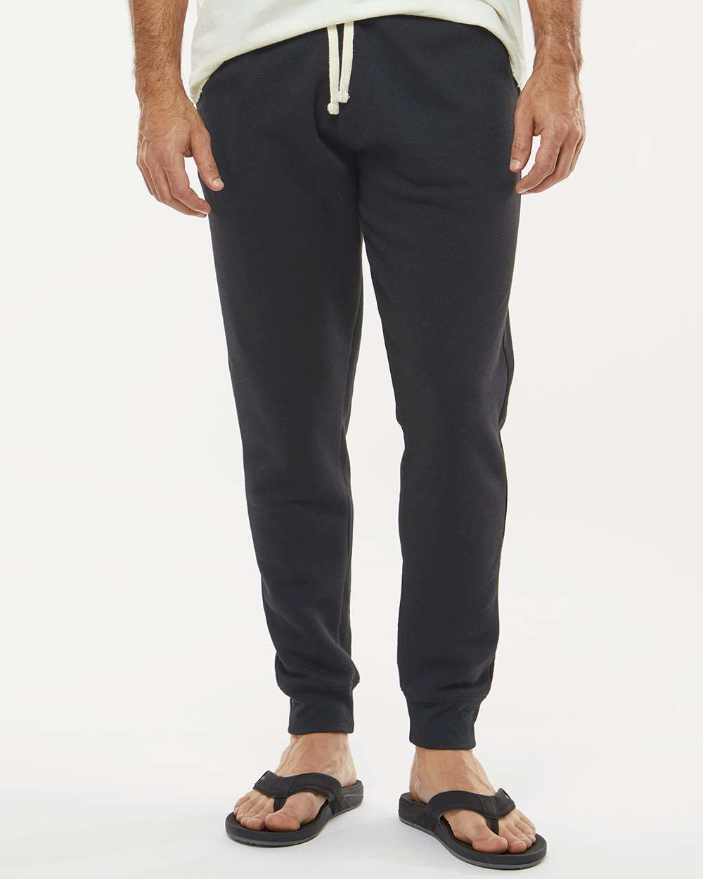 J. America-8854-Triblend Fleece Joggers - Image 4