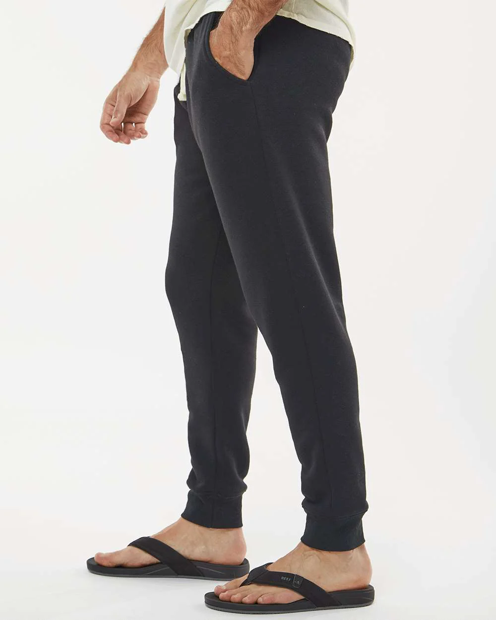 J. America-8854-Triblend Fleece Joggers - Image 5
