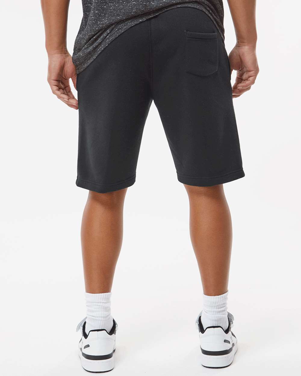 J. America-8855-Triblend Fleece Shorts - Image 6