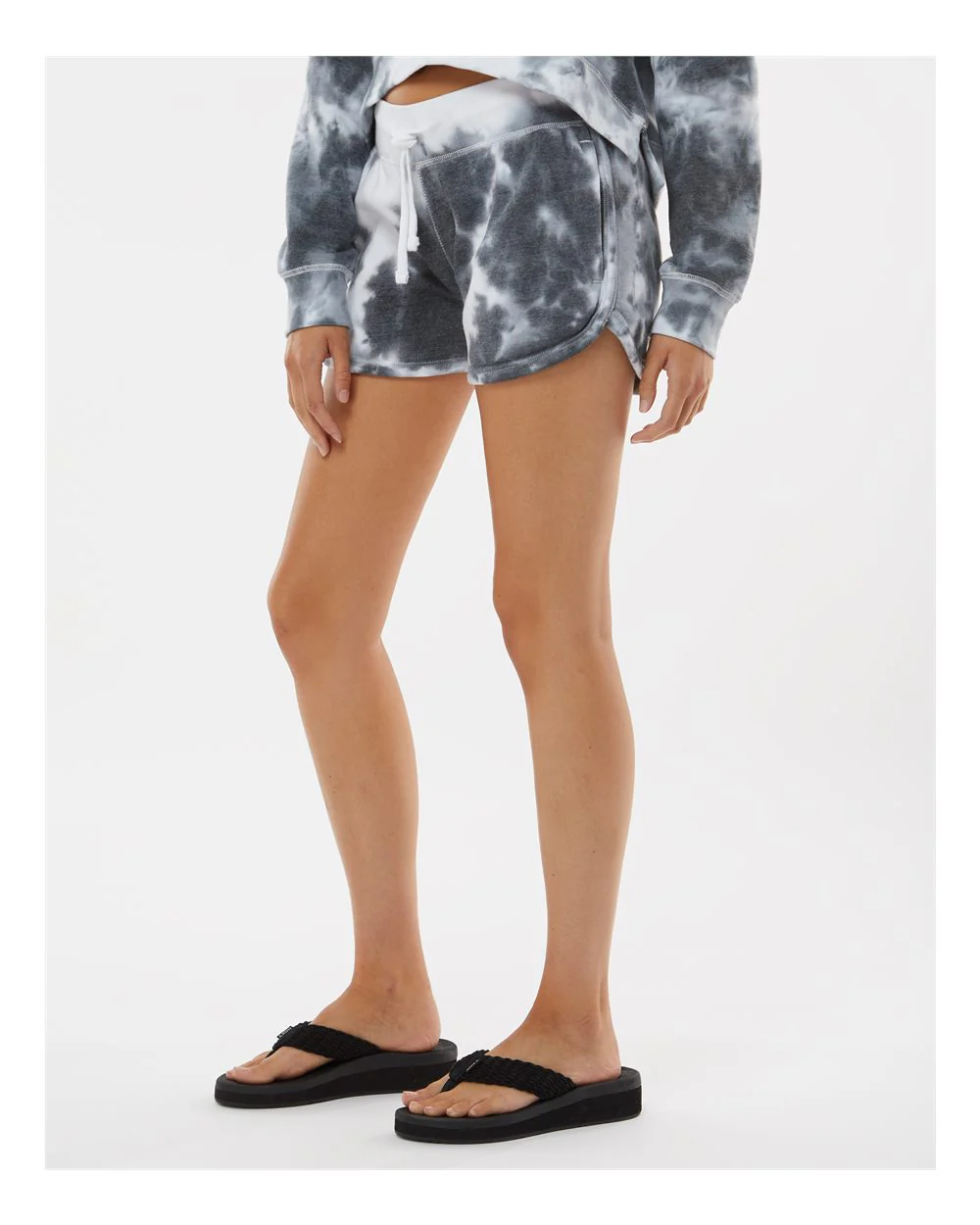 J. America-8856-Women's Fleece Shorts - Image 12