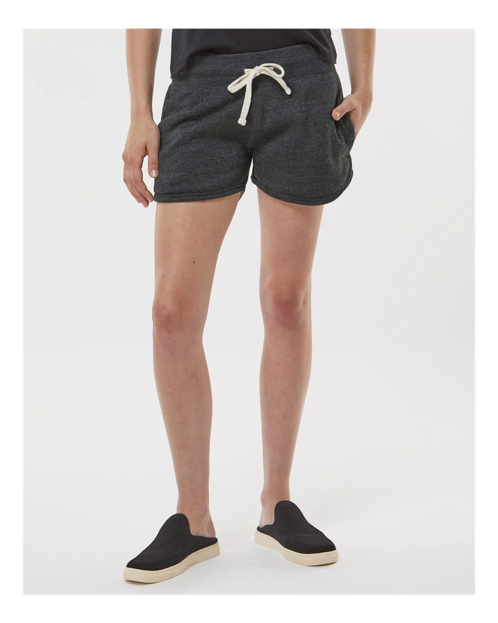 J. America-8856-Women's Fleece Shorts - Image 17