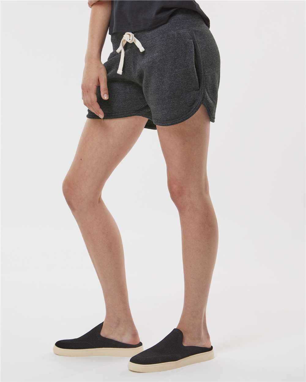 J. America-8856-Women's Fleece Shorts - Image 18