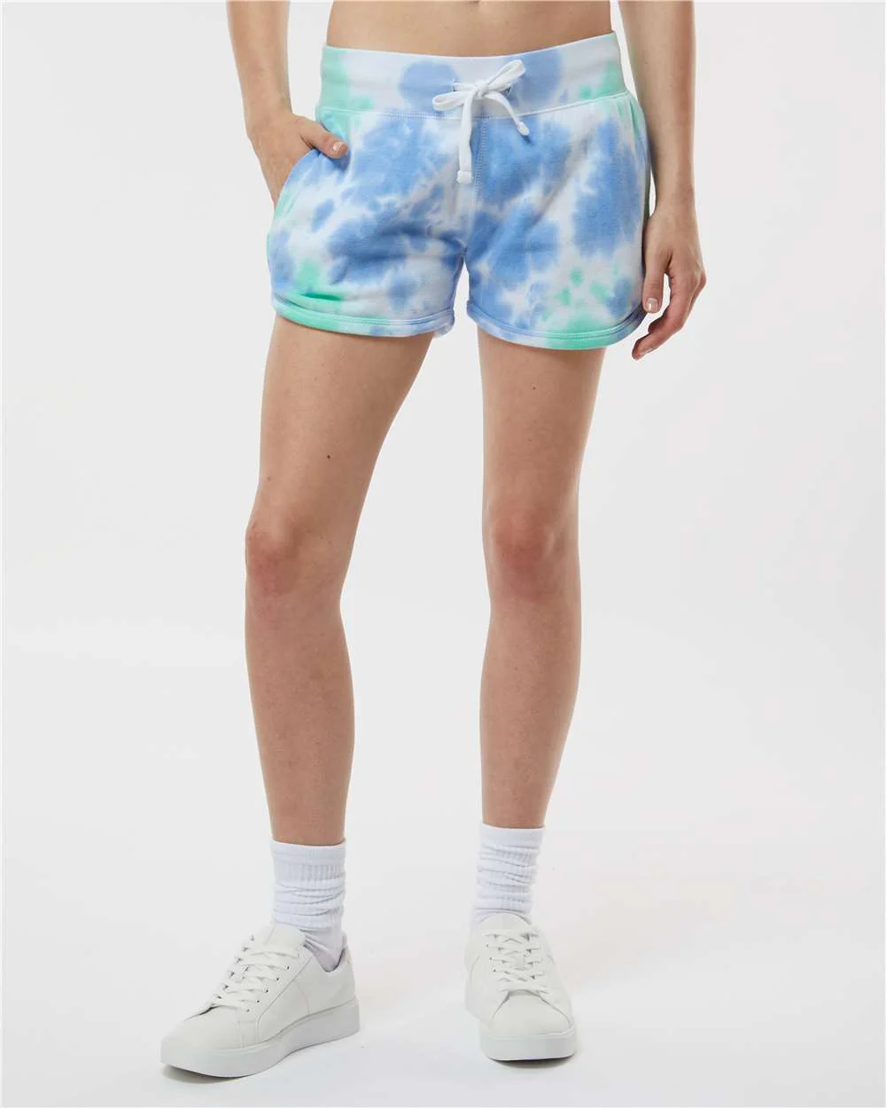 J. America-8856-Women's Fleece Shorts - Image 29