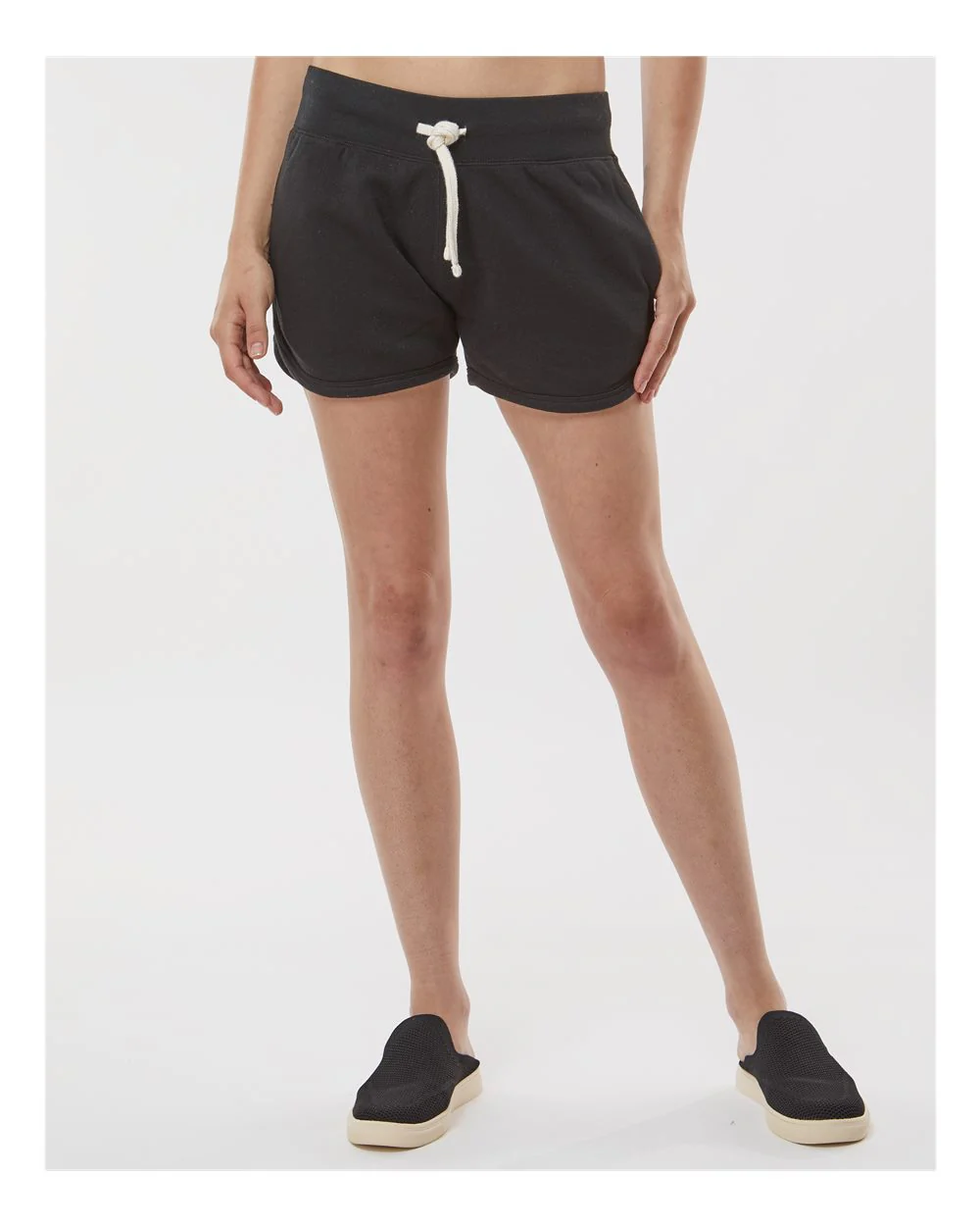J. America-8856-Women's Fleece Shorts - Image 4