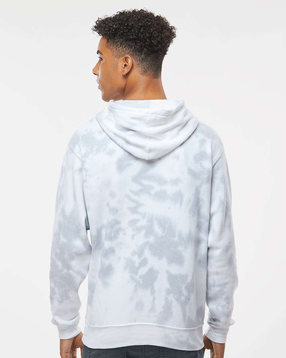 J. America-8861-Tie-Dyed Fleece Hooded Sweatshirt - Image 19