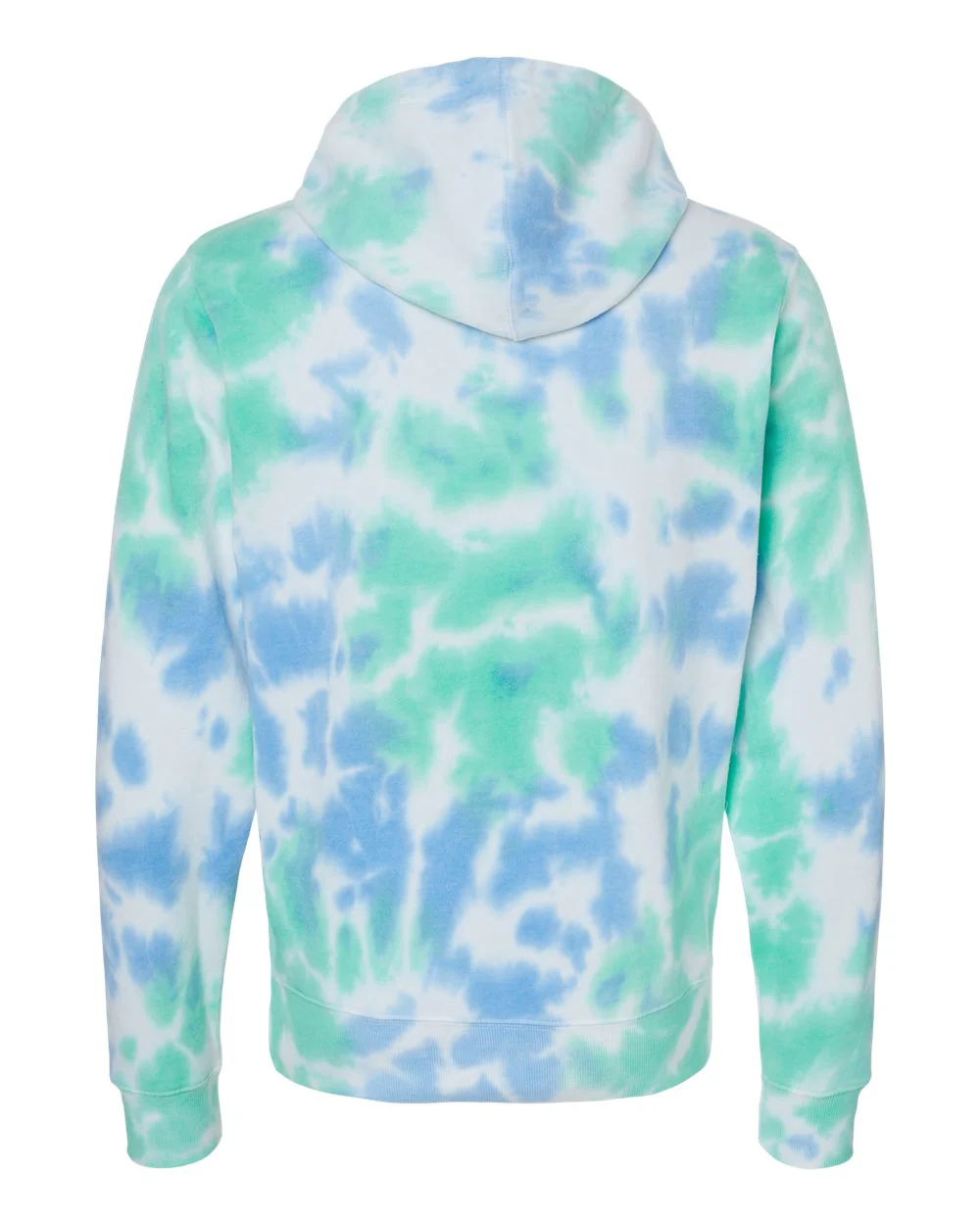 J. America-8861-Tie-Dyed Fleece Hooded Sweatshirt - Image 21