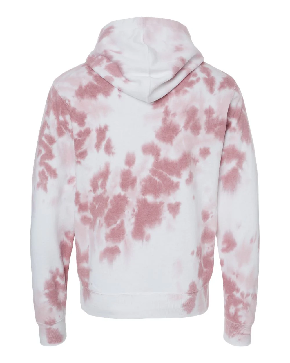 J. America-8861-Tie-Dyed Fleece Hooded Sweatshirt - Image 9