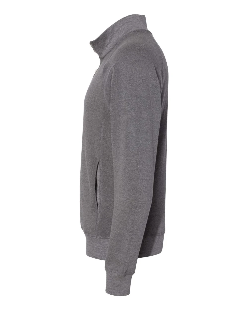 J. America-8869-Triblend Quarter-Zip Sweatshirt - Image 33