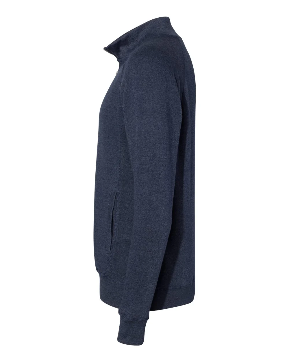 J. America-8869-Triblend Quarter-Zip Sweatshirt - Image 44
