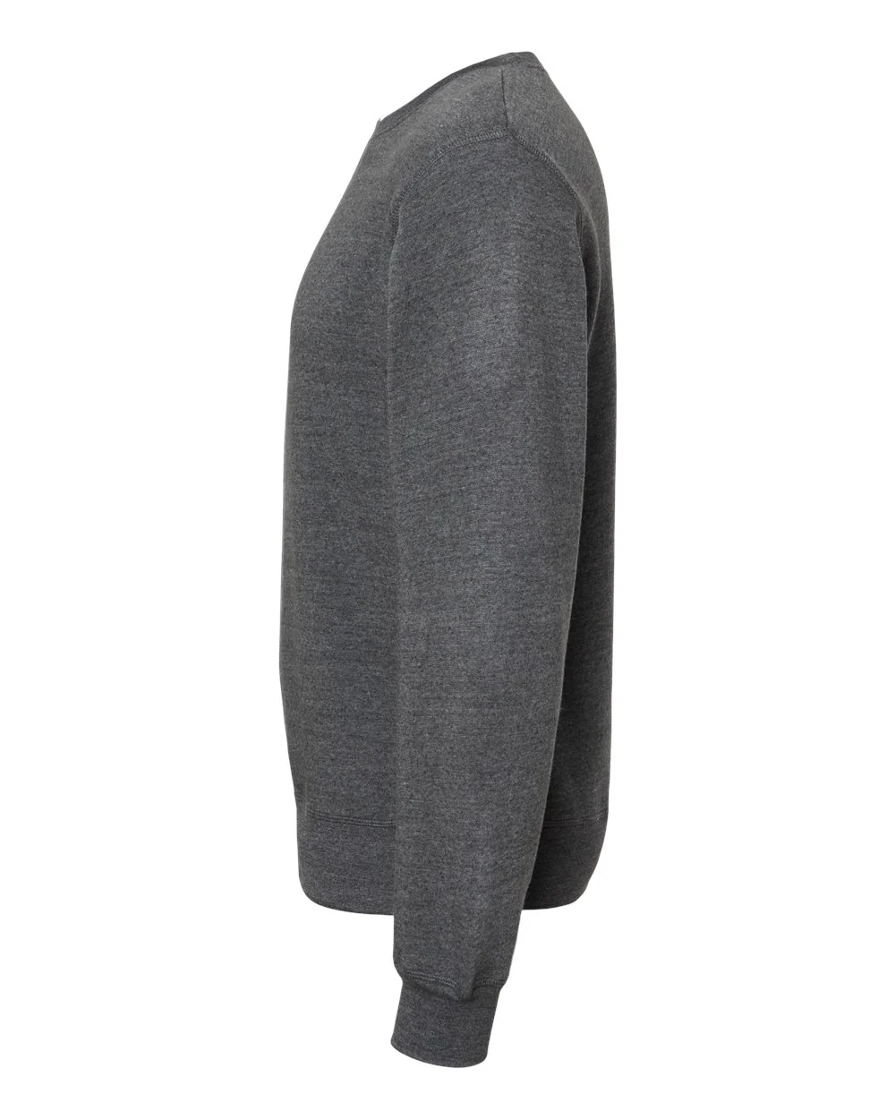 J. America-8870-Triblend Fleece Crewneck Sweatshirt - Image 10