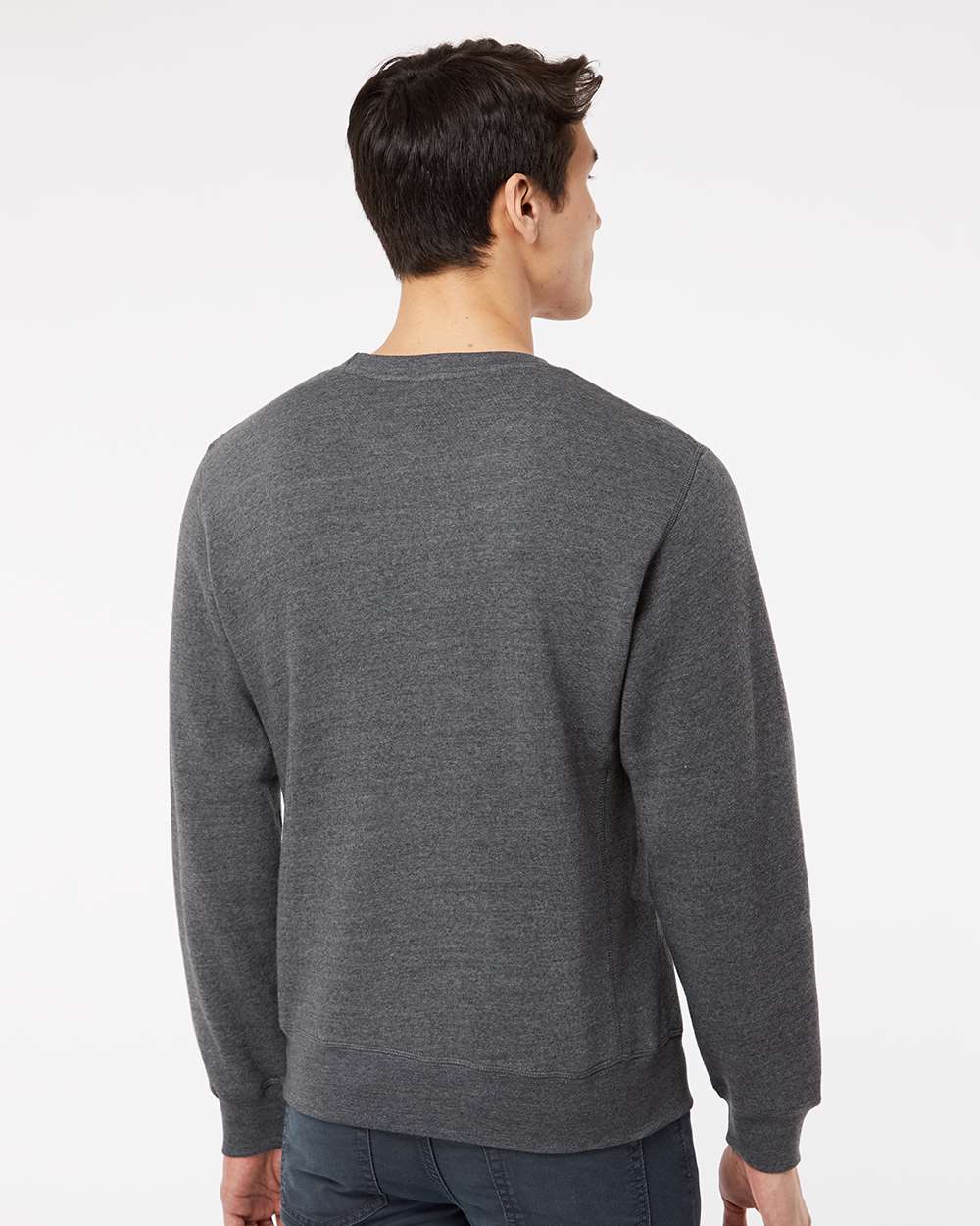 J. America-8870-Triblend Fleece Crewneck Sweatshirt - Image 13