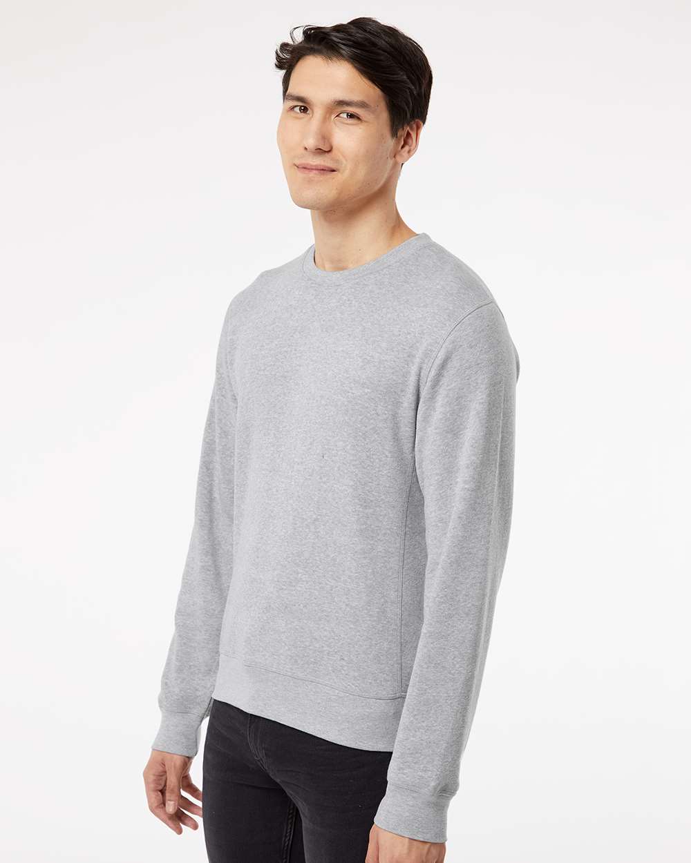 J. America-8870-Triblend Fleece Crewneck Sweatshirt - Image 18