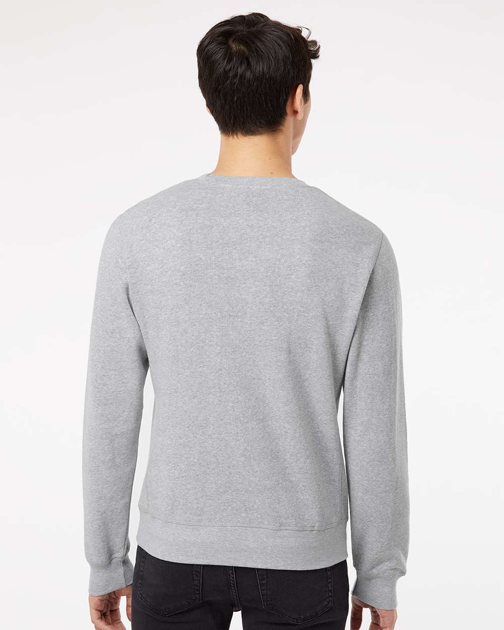 J. America-8870-Triblend Fleece Crewneck Sweatshirt - Image 19