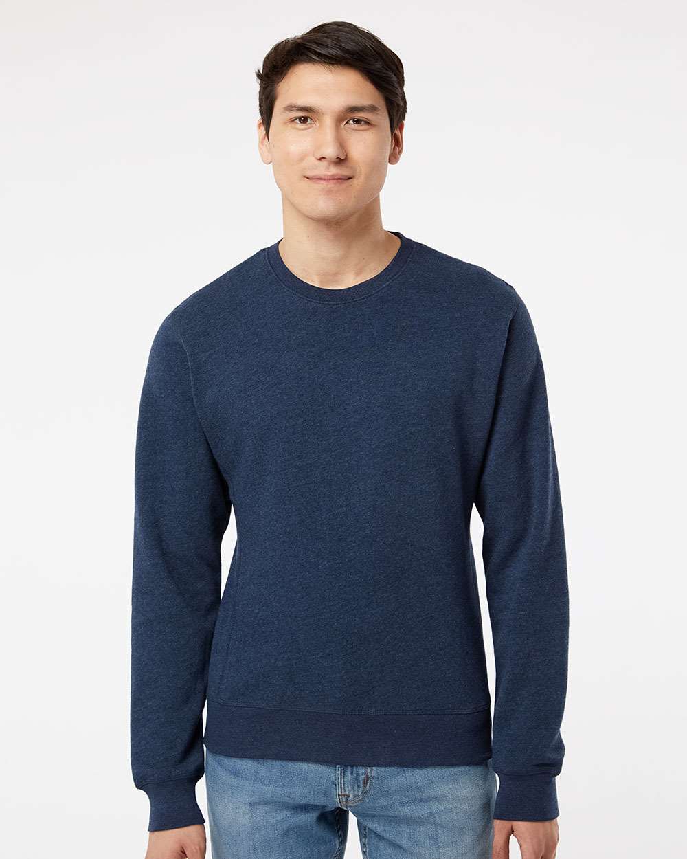 J. America-8870-Triblend Fleece Crewneck Sweatshirt - Image 23