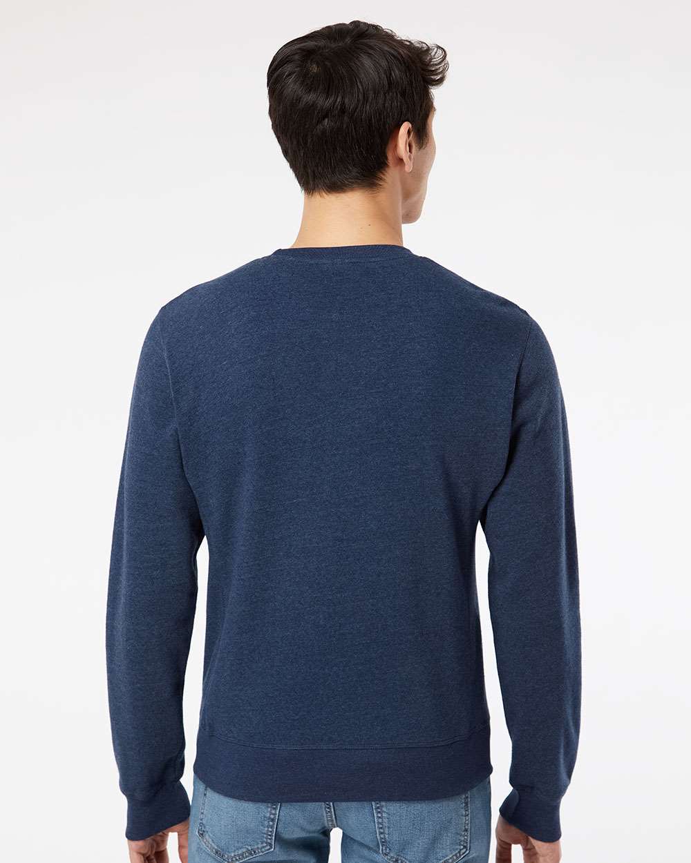J. America-8870-Triblend Fleece Crewneck Sweatshirt - Image 25