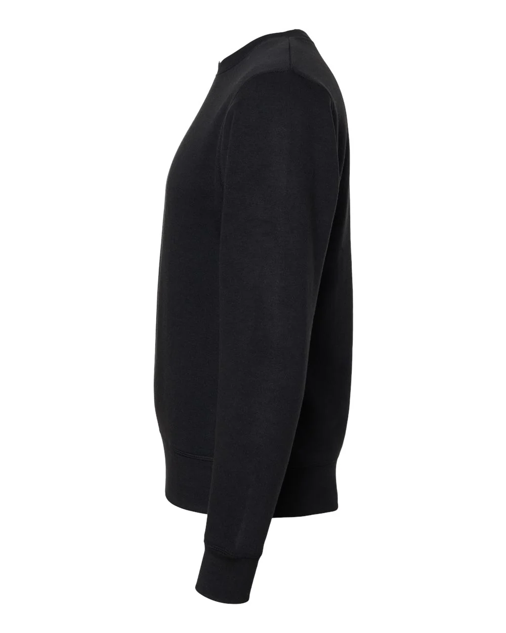 J. America-8870-Triblend Fleece Crewneck Sweatshirt - Image 3