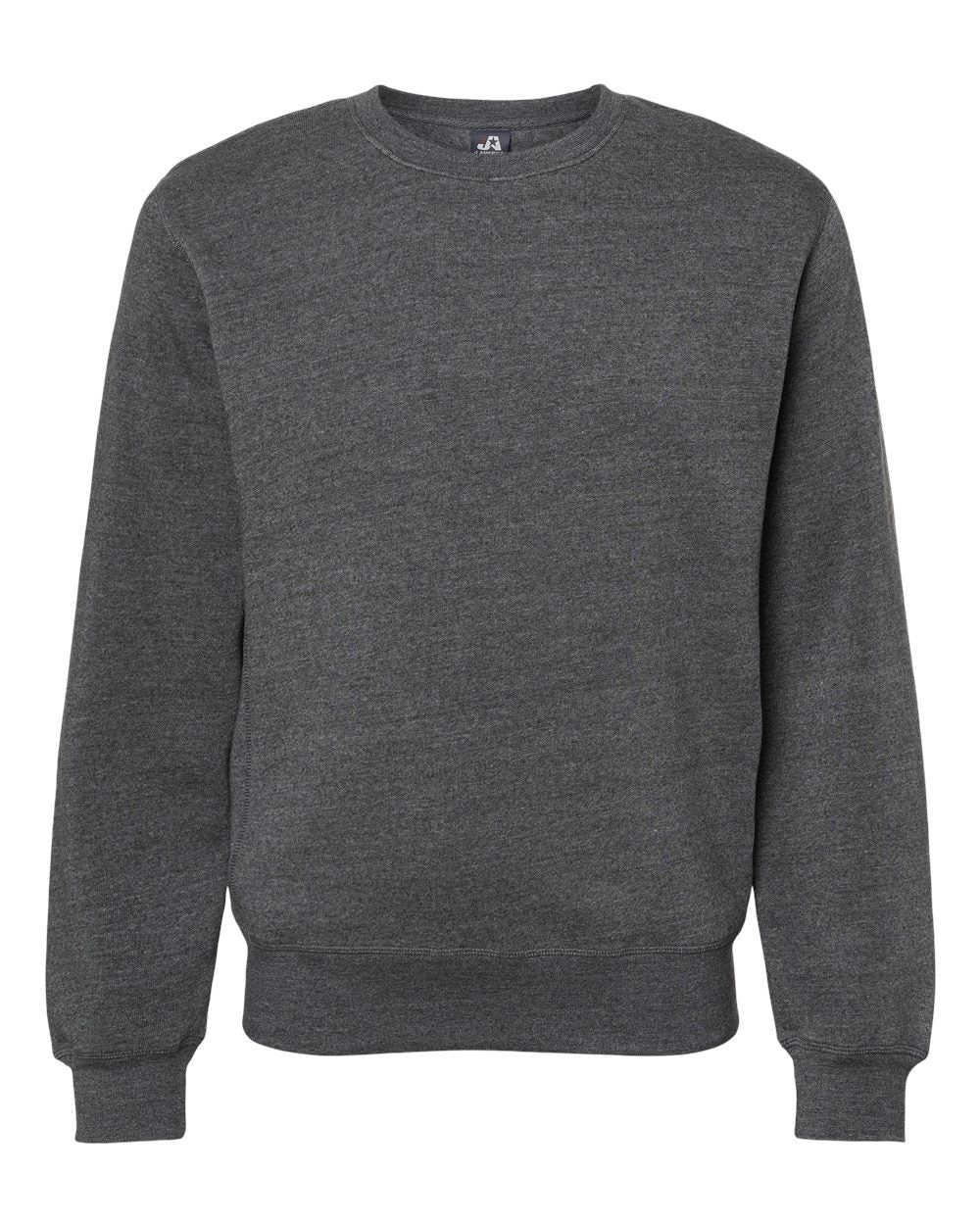 J. America-8870-Triblend Fleece Crewneck Sweatshirt - Image 8