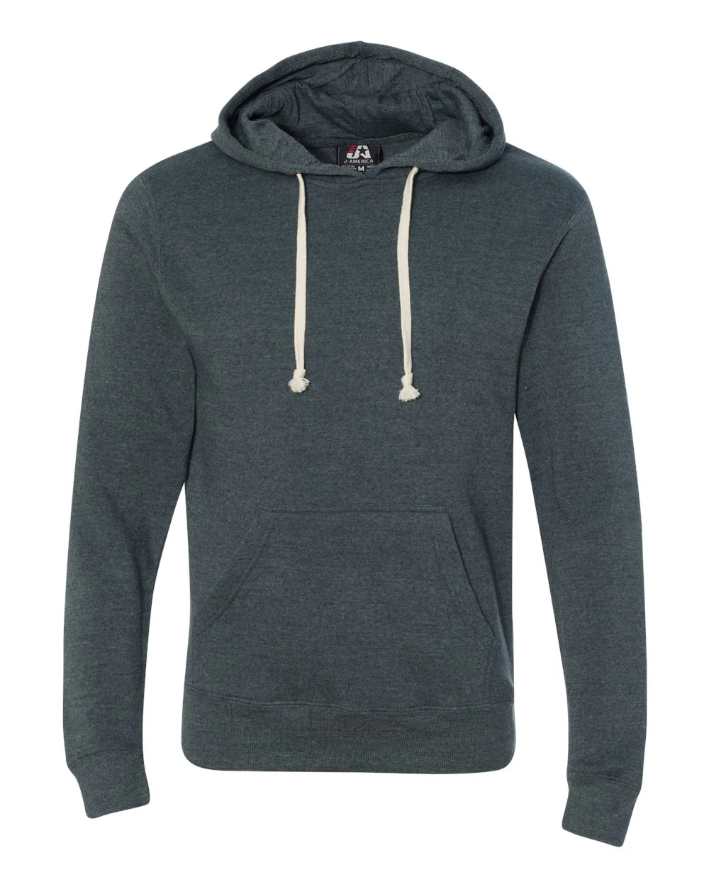 J. America-8871-Triblend Fleece Hooded Sweatshirt - Image 104