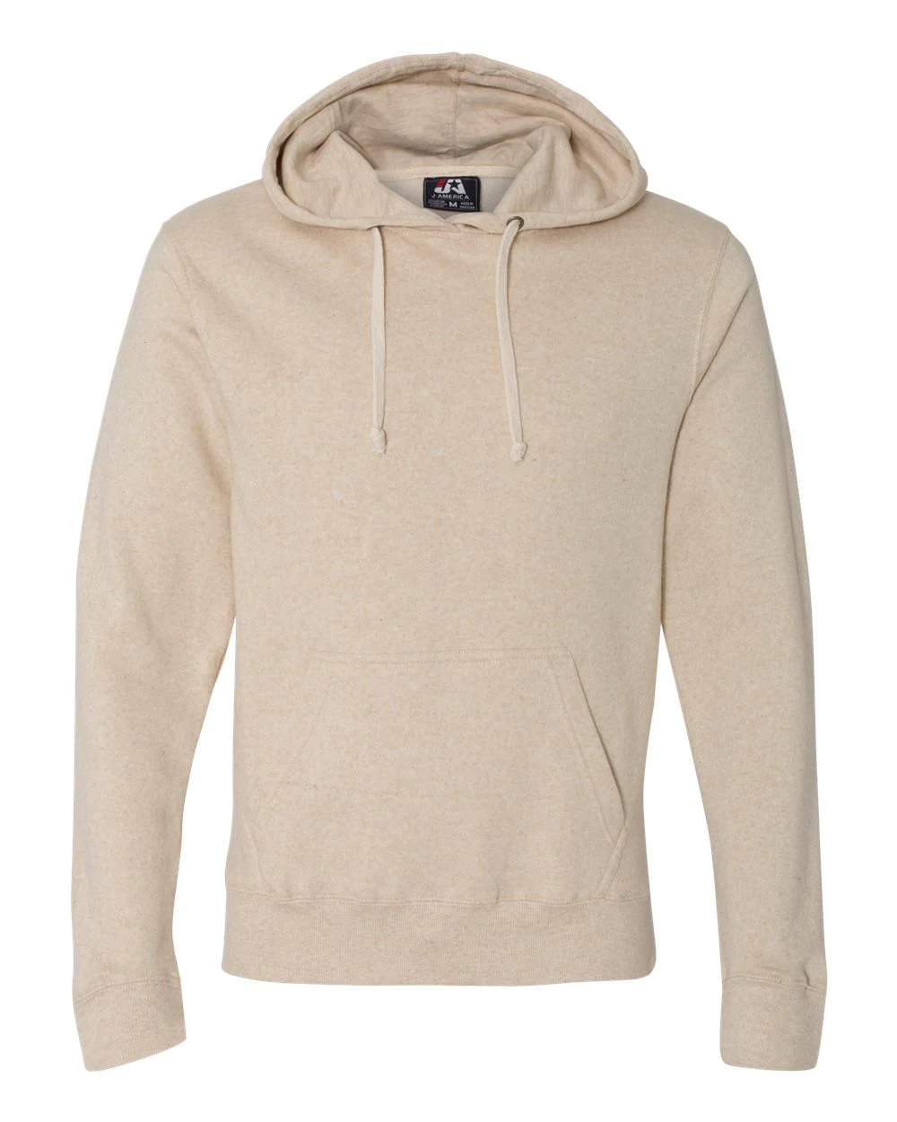 J. America-8871-Triblend Fleece Hooded Sweatshirt - Image 107