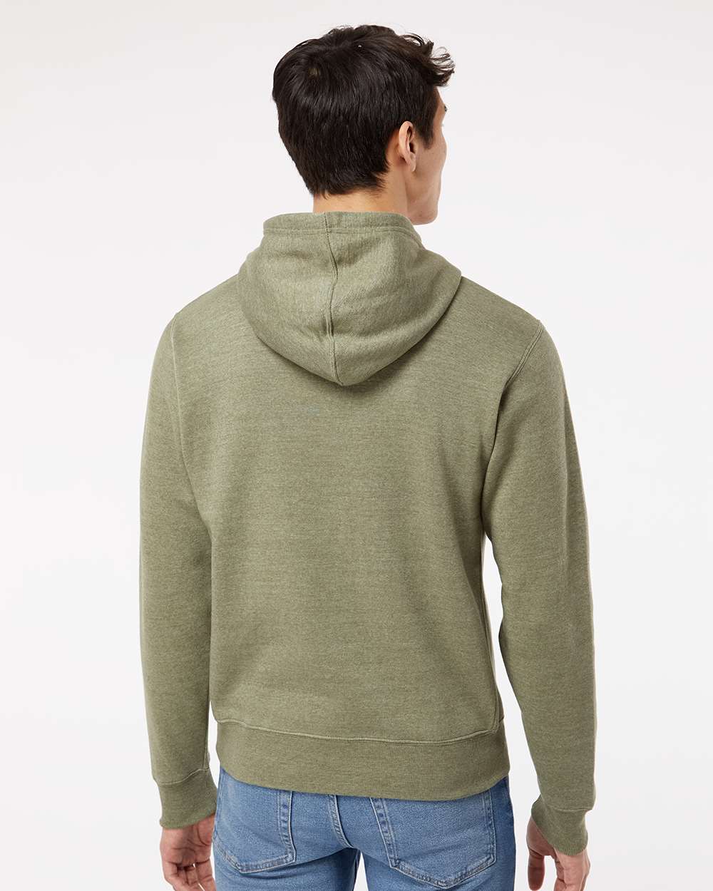 J. America-8871-Triblend Fleece Hooded Sweatshirt - Image 115