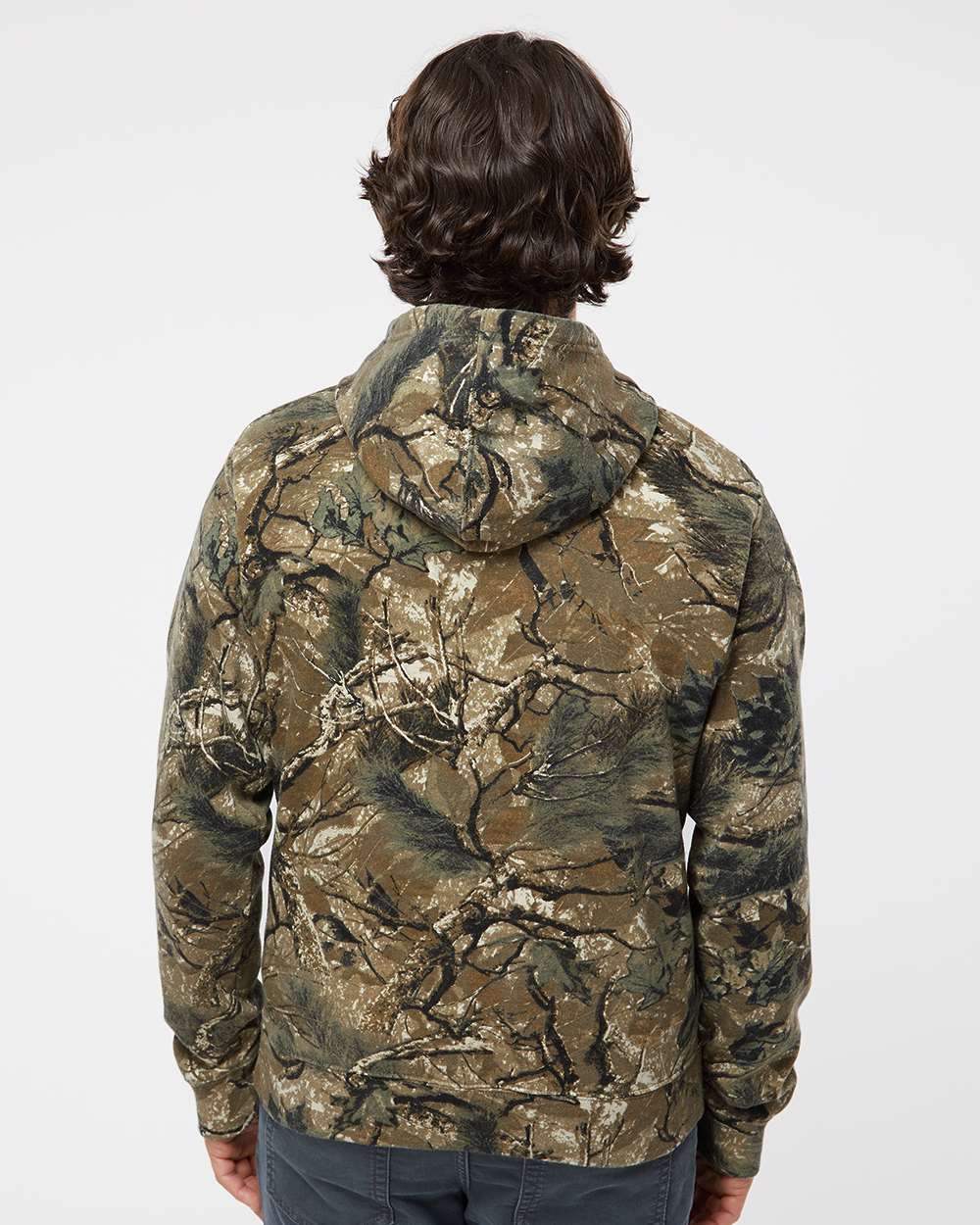 J. America-8871-Triblend Fleece Hooded Sweatshirt - Image 121