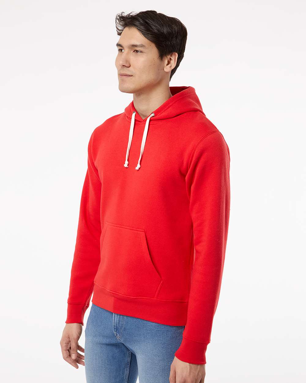 J. America-8871-Triblend Fleece Hooded Sweatshirt - Image 126