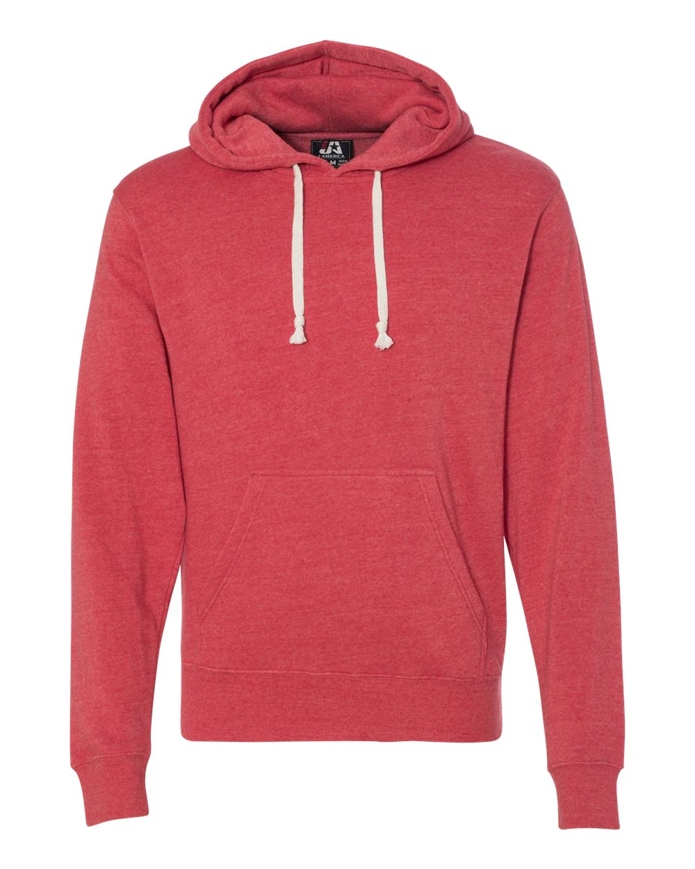 J. America-8871-Triblend Fleece Hooded Sweatshirt - Image 128
