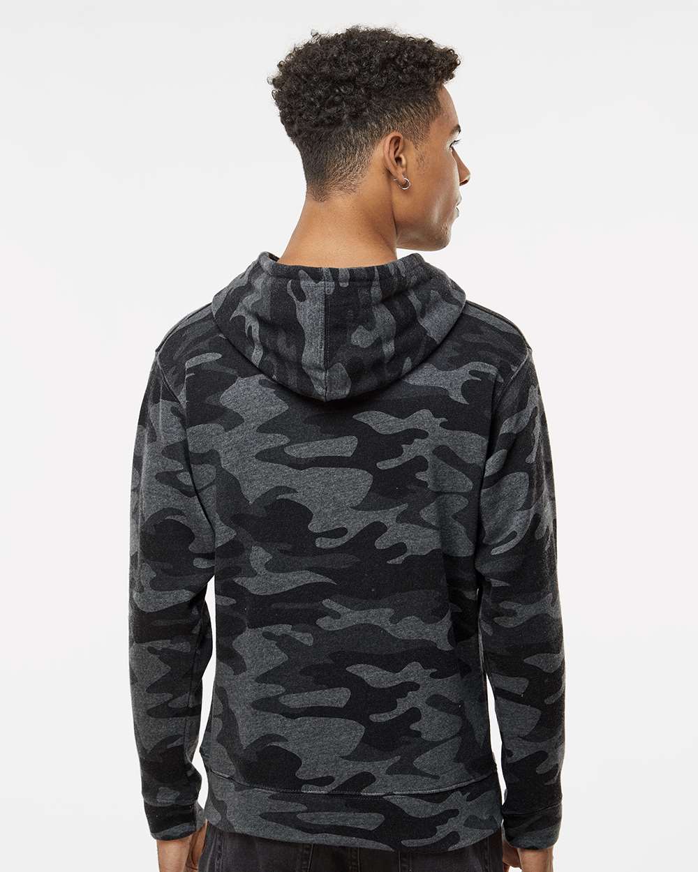 J. America-8871-Triblend Fleece Hooded Sweatshirt - Image 13