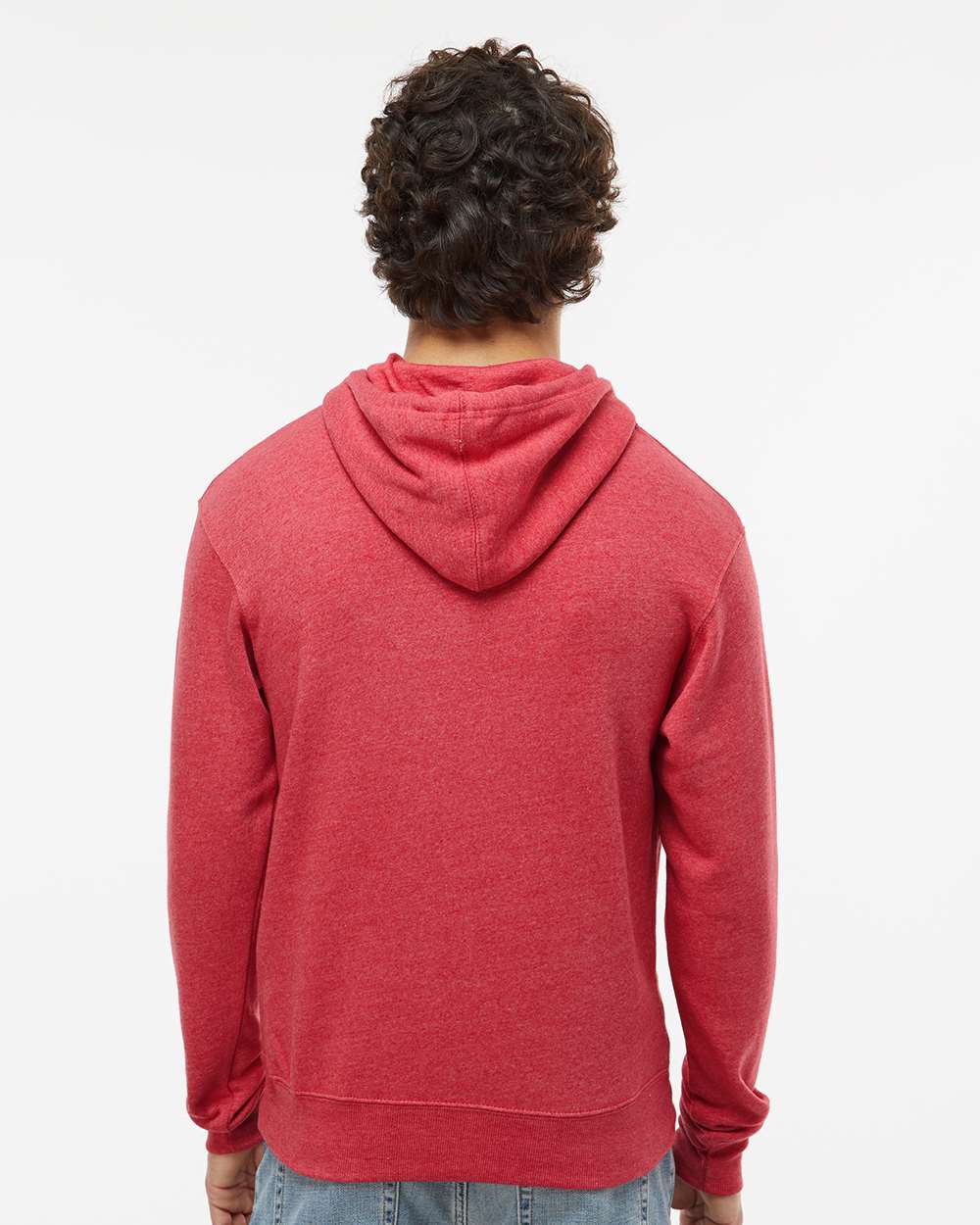 J. America-8871-Triblend Fleece Hooded Sweatshirt - Image 133