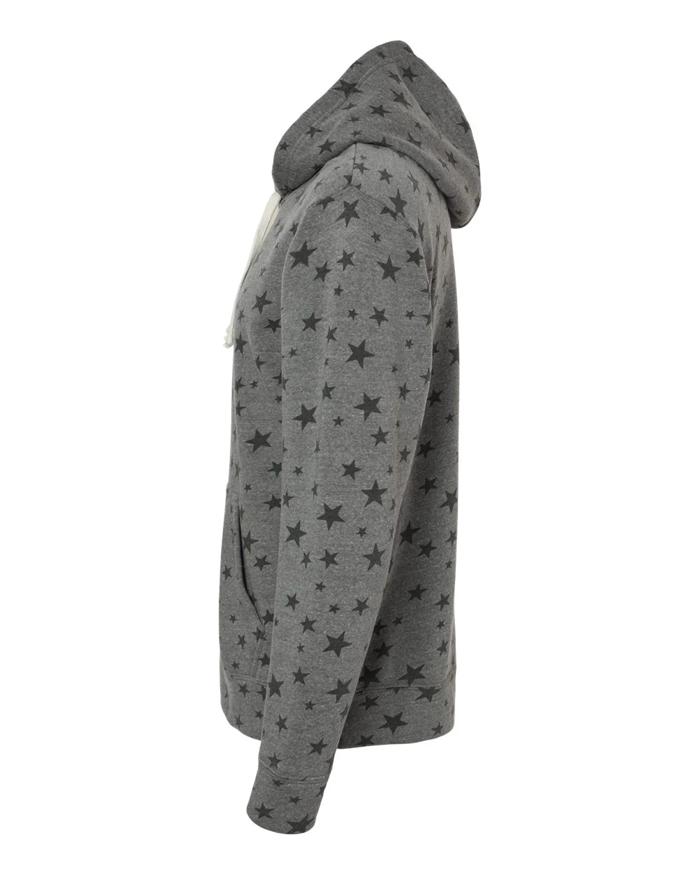 J. America-8871-Triblend Fleece Hooded Sweatshirt - Image 148