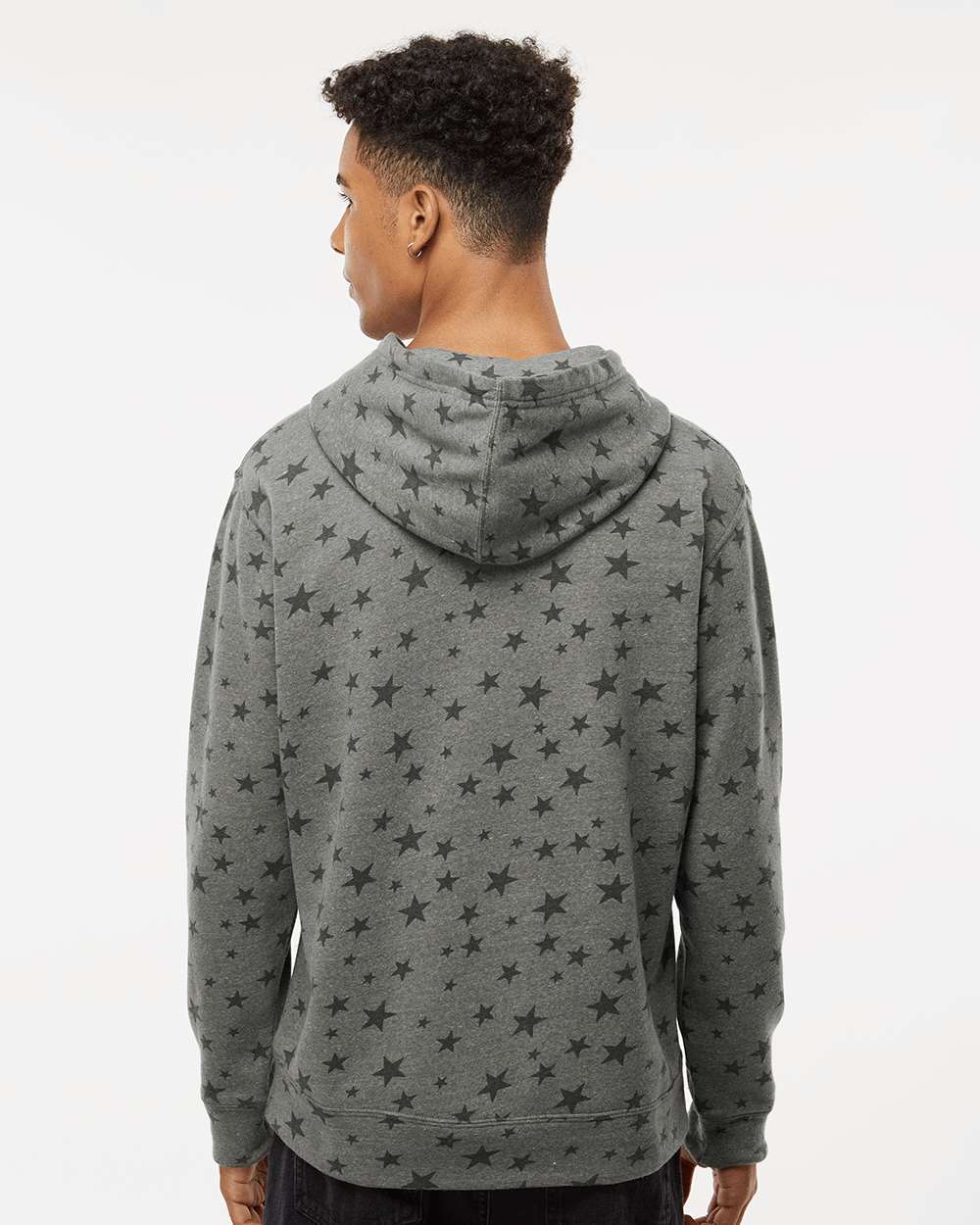 J. America-8871-Triblend Fleece Hooded Sweatshirt - Image 151