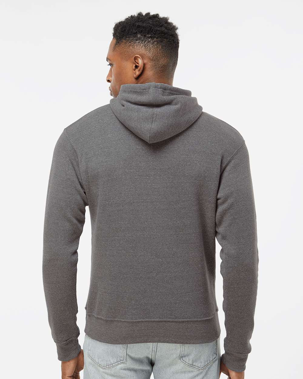J. America-8871-Triblend Fleece Hooded Sweatshirt - Image 157