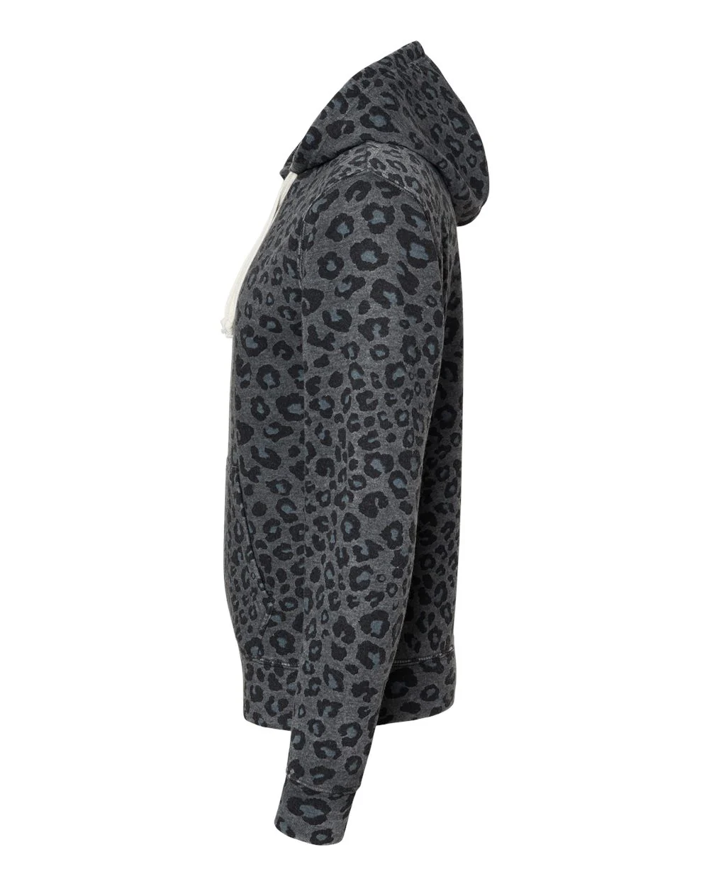 J. America-8871-Triblend Fleece Hooded Sweatshirt - Image 16