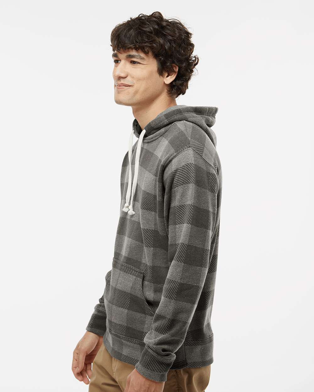 J. America-8871-Triblend Fleece Hooded Sweatshirt - Image 162