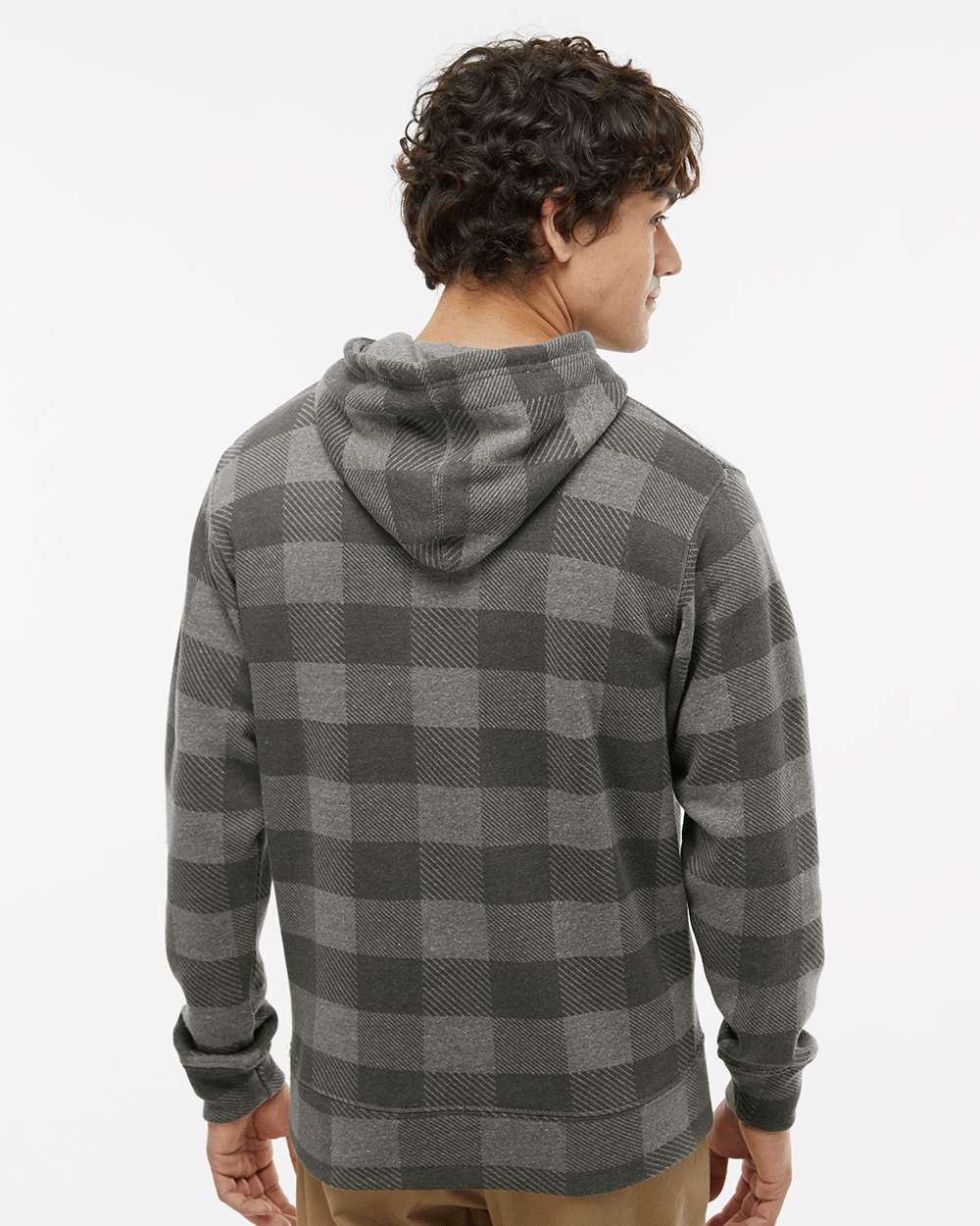 J. America-8871-Triblend Fleece Hooded Sweatshirt - Image 163