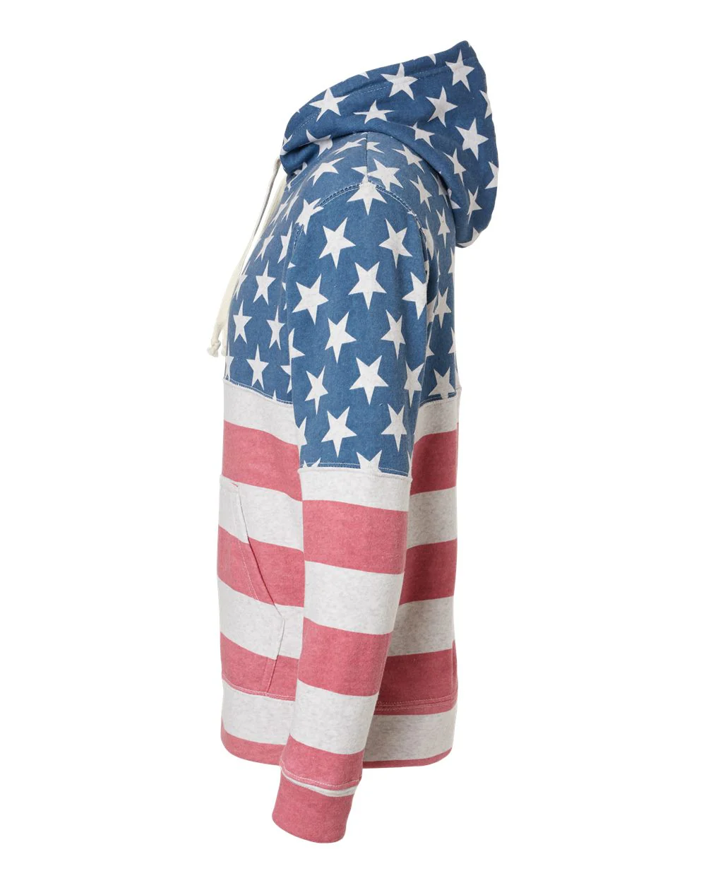 J. America-8871-Triblend Fleece Hooded Sweatshirt - Image 172