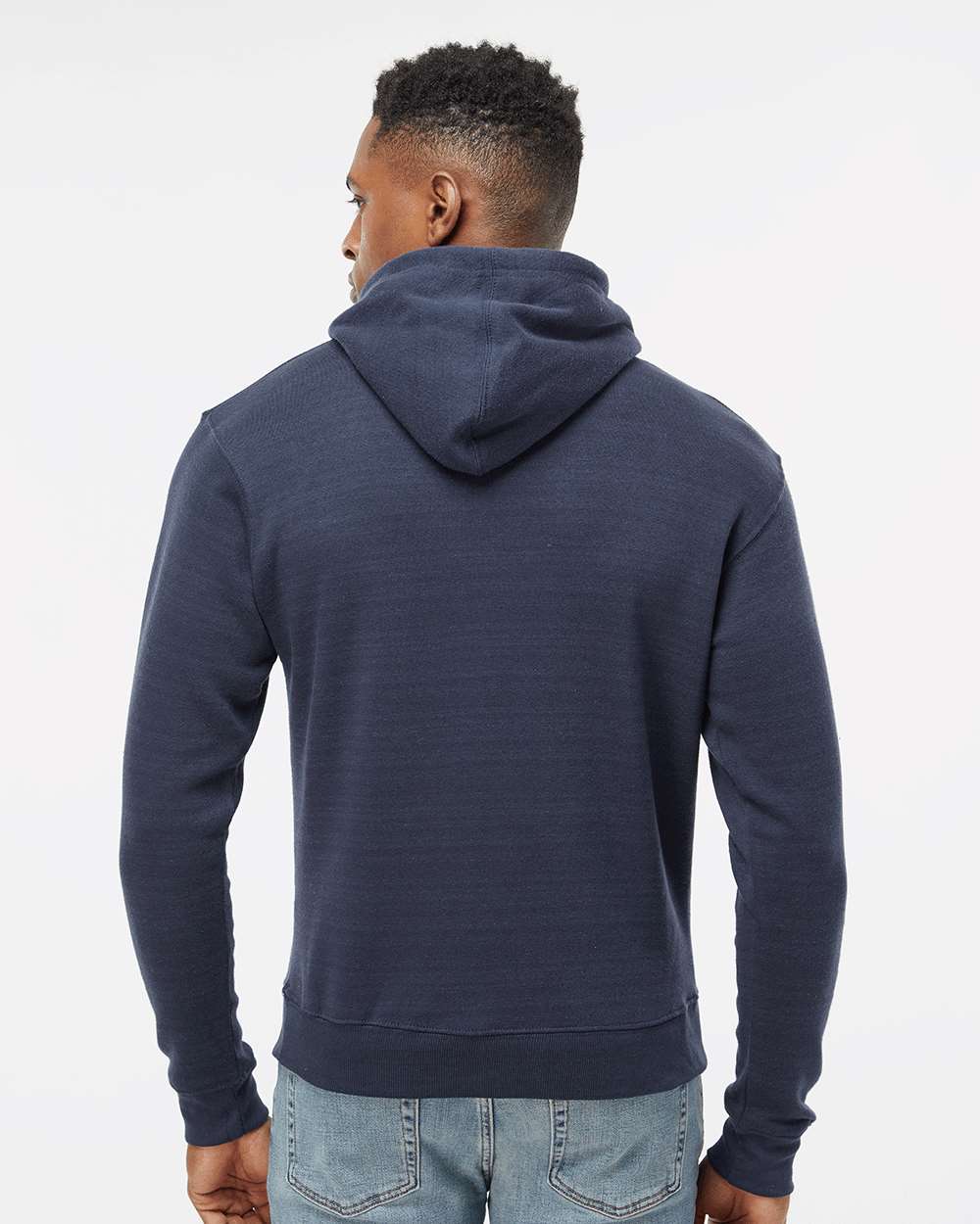 J. America-8871-Triblend Fleece Hooded Sweatshirt - Image 187