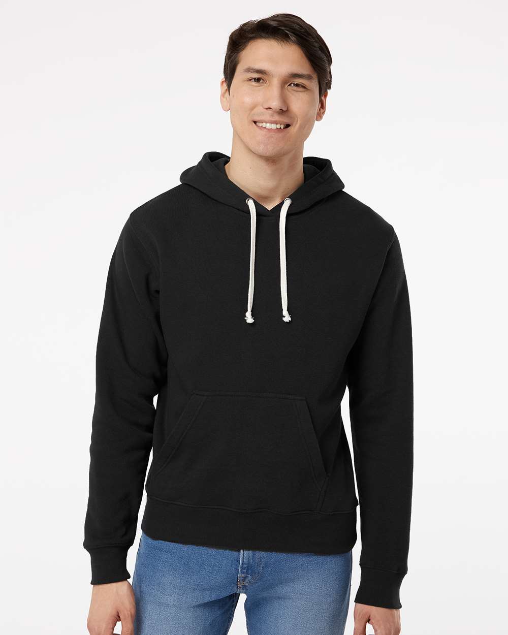 J. America-8871-Triblend Fleece Hooded Sweatshirt - Image 23